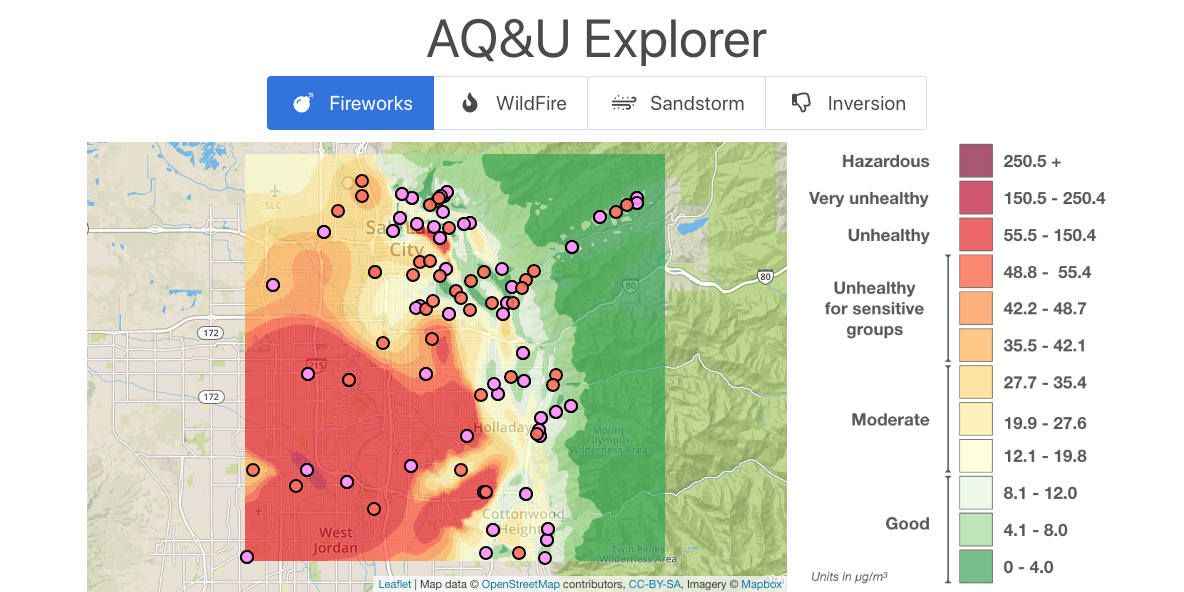 AQ&U screenshot