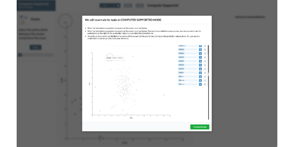 Instructions for computer supported tasks in the study.